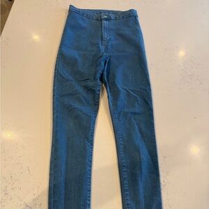 Topshop Blue Women Jeggings